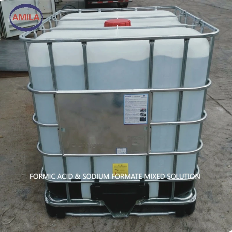 formic acid and sodium formate mixture